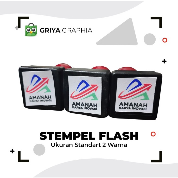 

Kusus Hari Ini Stempel Flash Otomatis L Ukuran Standar 2 Warna Berkualitas