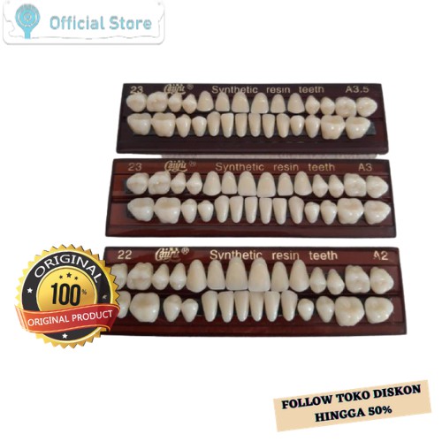 [[BISA COD]] Gigi Palsu Acrylic / Gigi Caiyu / Gigi Palsu Akrilik Original 100 %