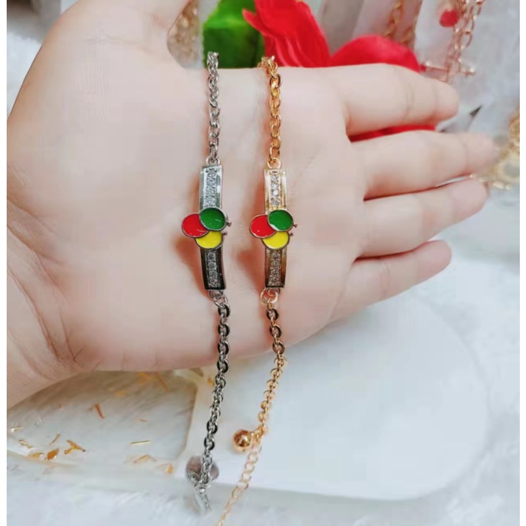 Gelang Anak Perhiasan Xuping Lapia Emas 18k 1250-1252