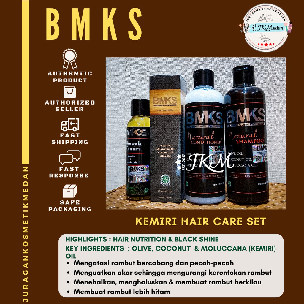 SHAMPO BMKS BPOM 250 ML BMKS SHAMPOO ORIGINAL OLIVE OIL SHAMPOO BMKS ORIGINAL BMKS KONDISIONER TONIC