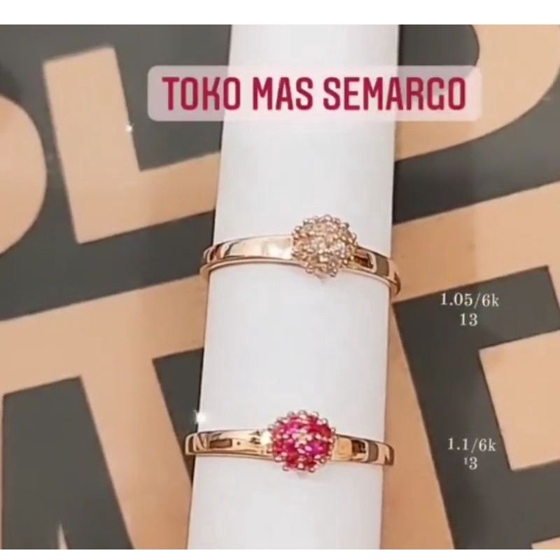 CINCIN EMAS MATA BOLA/DIOR