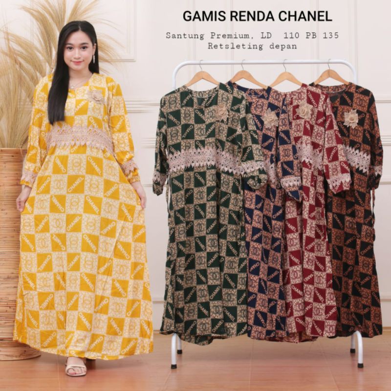 Gamis Arab / Gamis Renda / Daster Arab / Daster Renda