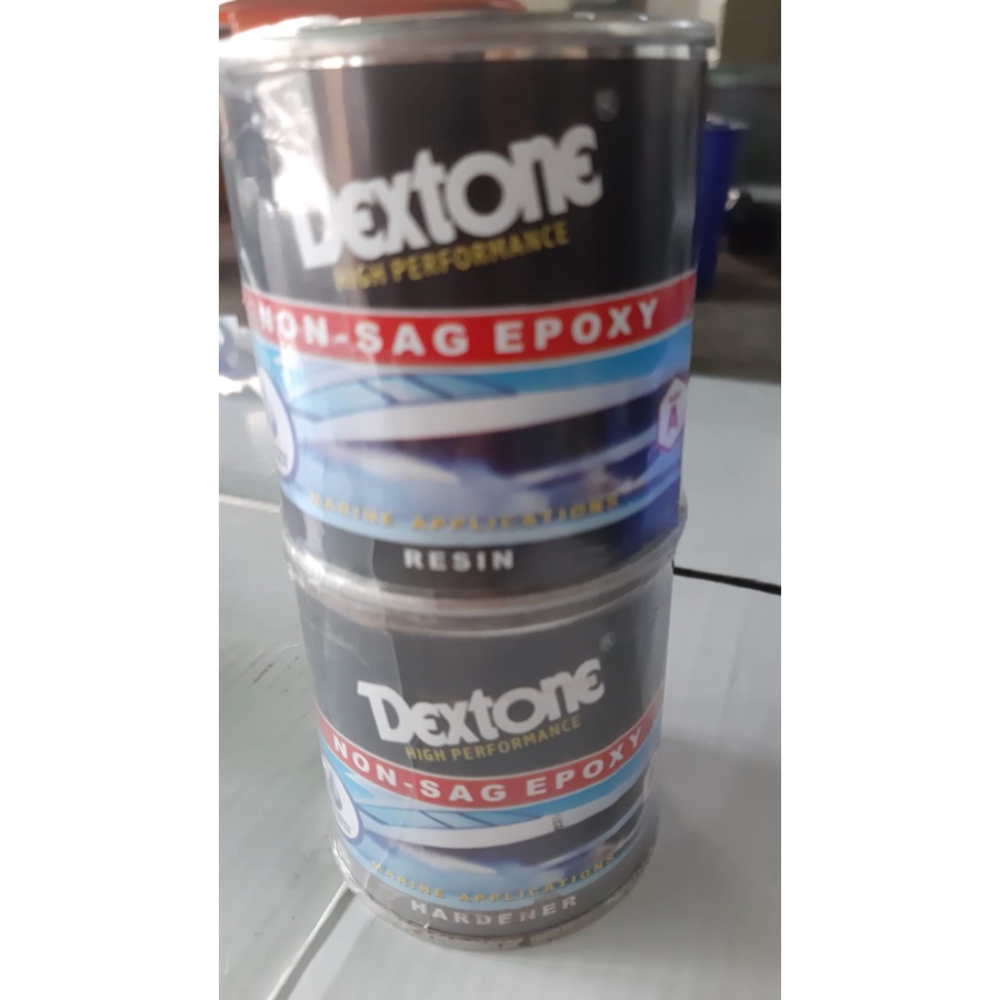 LEM EPOXY DEXTONE NON SAG 2 KOMPONEN DEMPUL KAPAL KERING DALAM AIR/LEM RESIN DAN HARDENER/LEM BESI TOREN/PEREKAT KERING DALAM&quot;