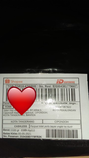 Couple Batik Tunik Modern Seragam Kerja Kantor Lengan Panjang