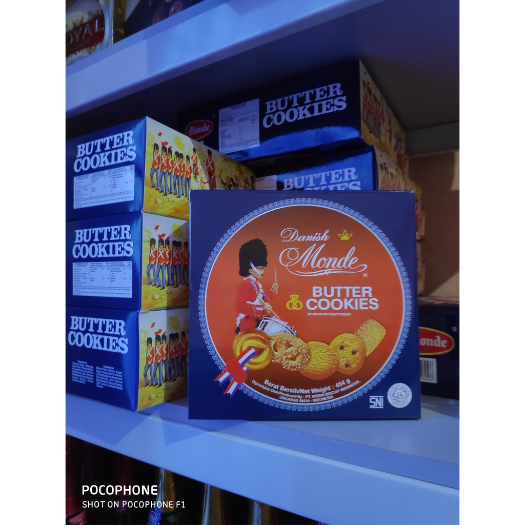 Danish Monde butter cookies 454g