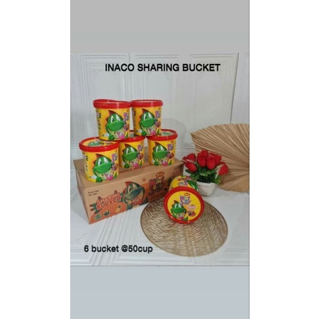 

inaco kemasan kaleng plastik isi @50pcs