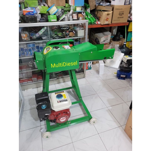Mesin pencacah rumput jerami ranting kayu YASUKA|Mesin penggerak GX200