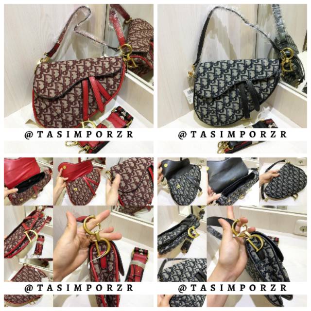 Tas Dior Sadle Semi Premium murah 💯%  import /  Tas trend hits kekinian