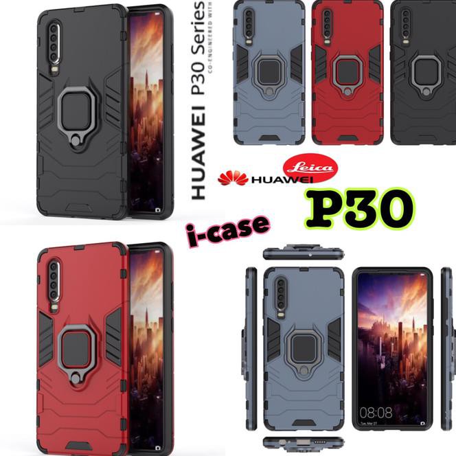 Huawei P30 Case iron armor i-ring - casing cover huawei p30 p 30