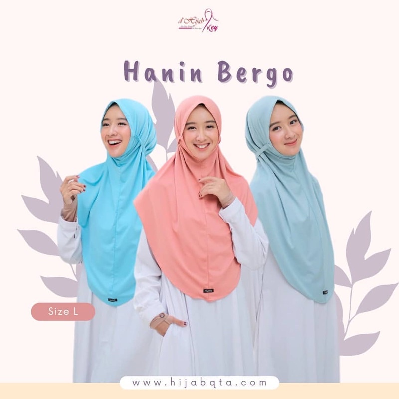 Hanin Bergo by Audina | bergo hanin audina | bergo audina | bergo tali | bergo polos