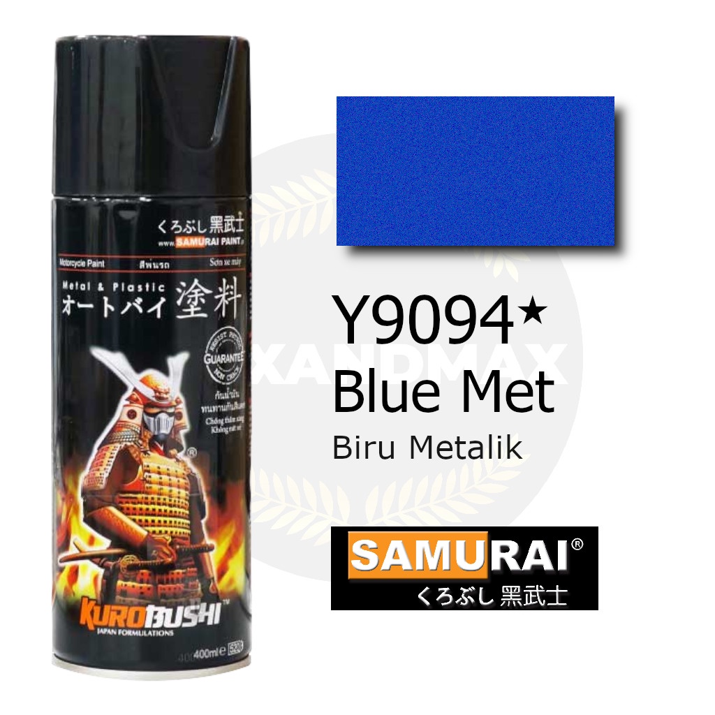 Samurai Paint Blue Met Y9094 400 ml - Cat Semprot