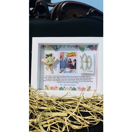 Custom frame 10R /Kado frame/Kado Pernikahan/Kado Wisuda