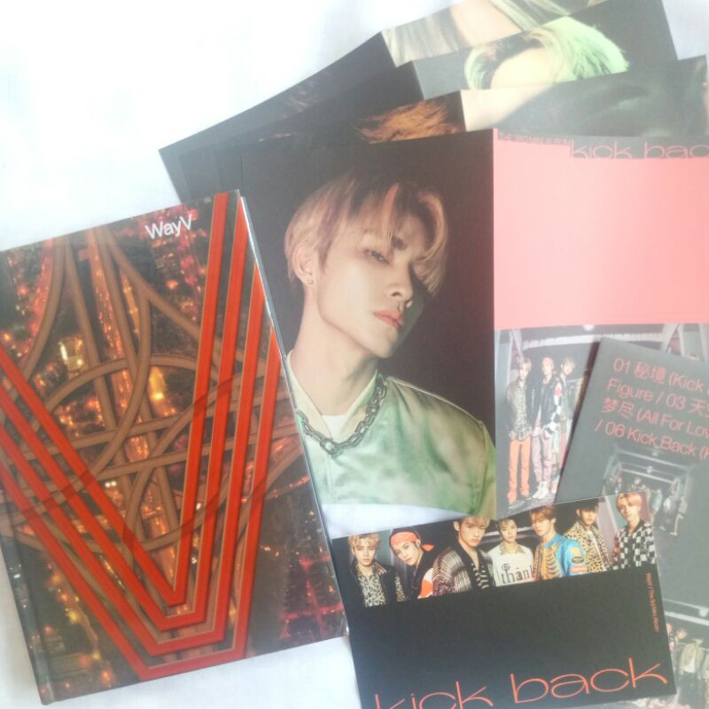 WAYV KICK BACK ALBUM HITCHHIKER UNSEALED