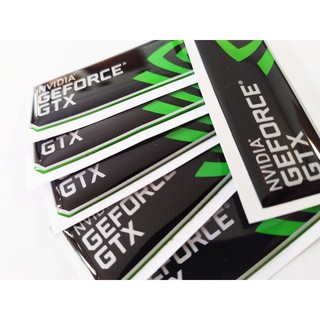  Stiker  Motor  Mobil Timbul Aksesoris Casing PC NVIDIA GTX  