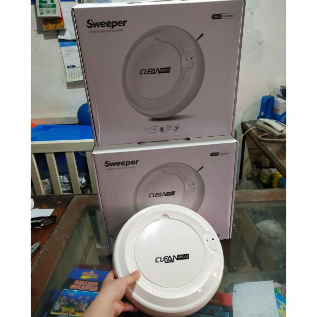 Sweeper cleaner robot/ mesin sapu robot