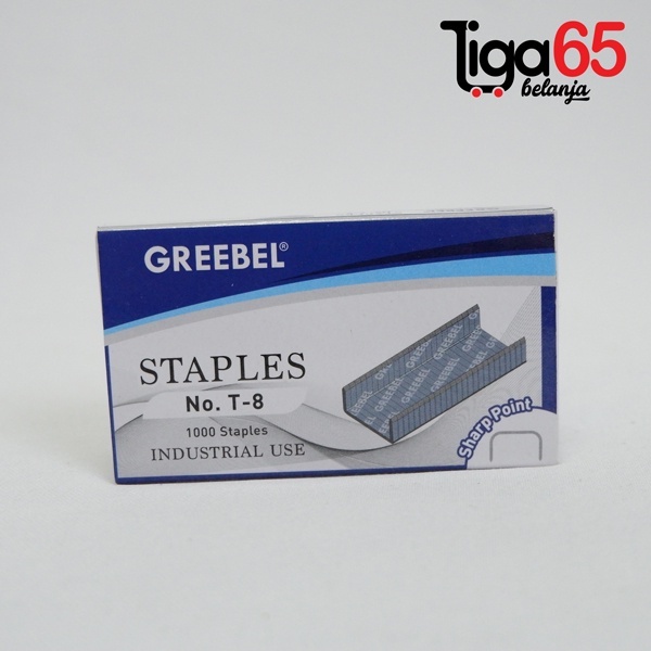 365 GREEBEL ISI STAPLES #80019 Refil / Isi Staples Steples Hekter GREEBEL