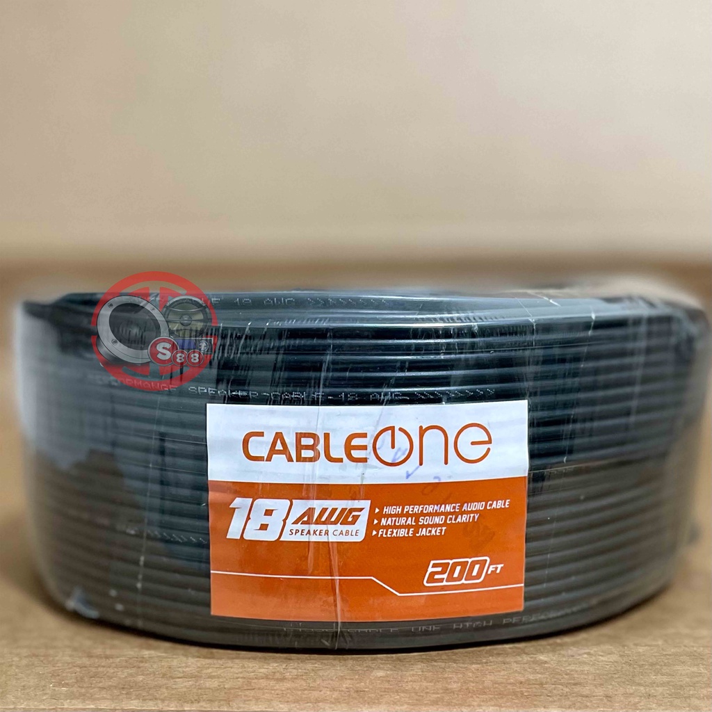 Cable One Kabel Speaker Mobil AWG18 Tweeter Fullrange Midrange per ROLL