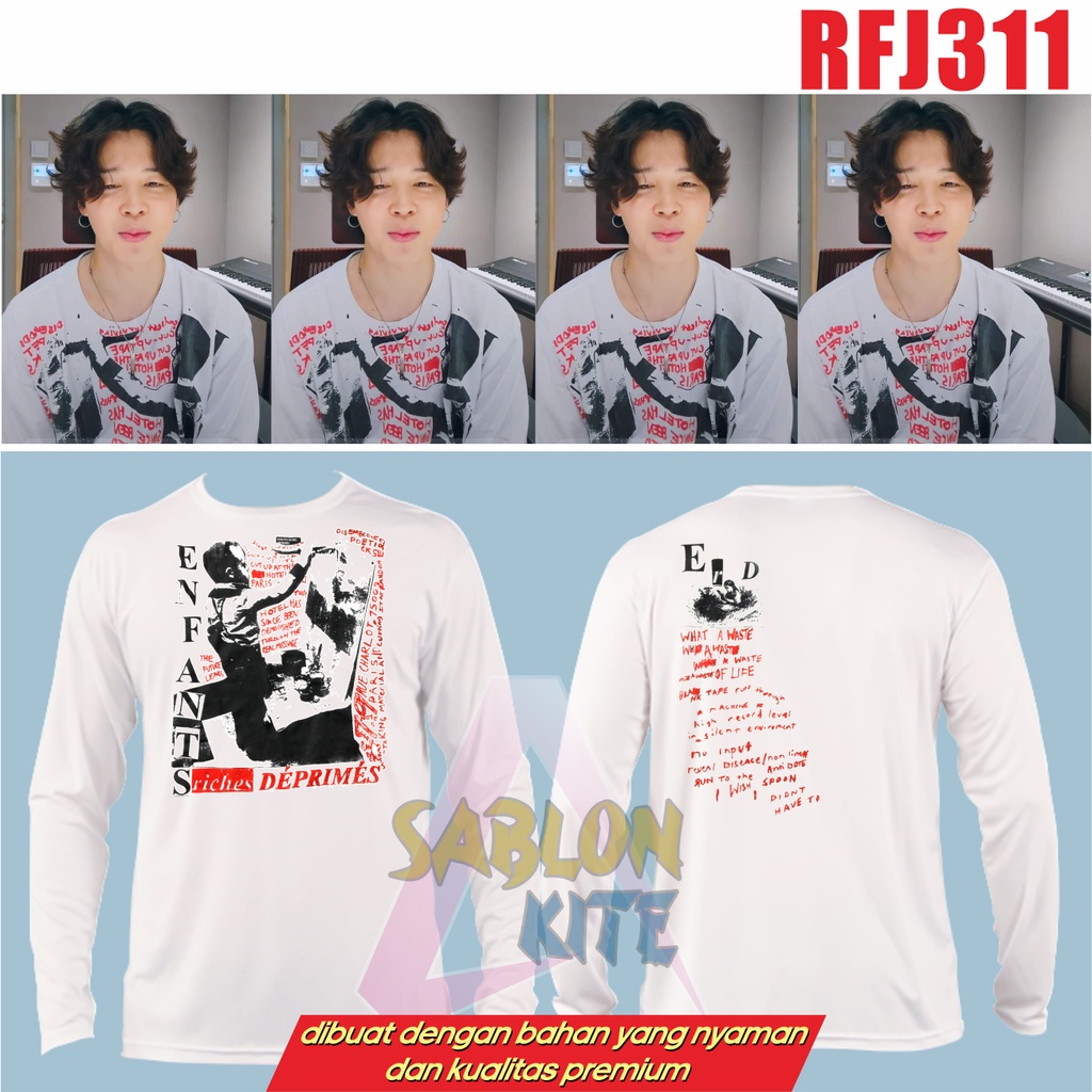 MURAH!!! KAOS JIMIN ENFAN RFJ311 UP TO 3XL