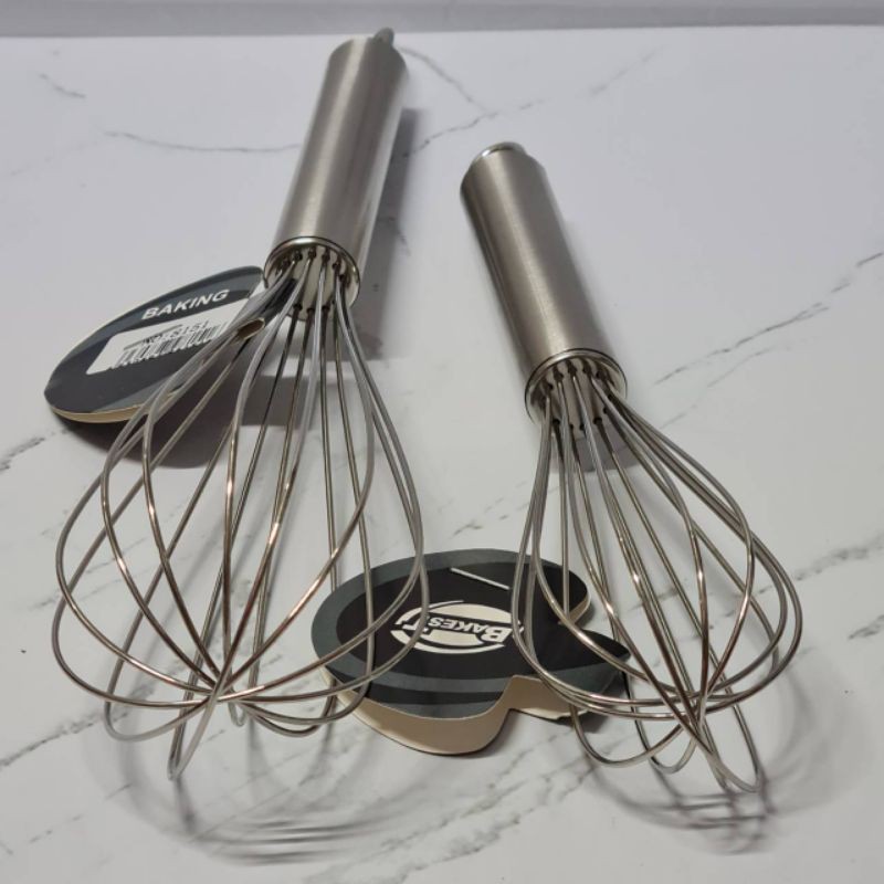 Bakest small stainless balloon whisk / pengocok telur