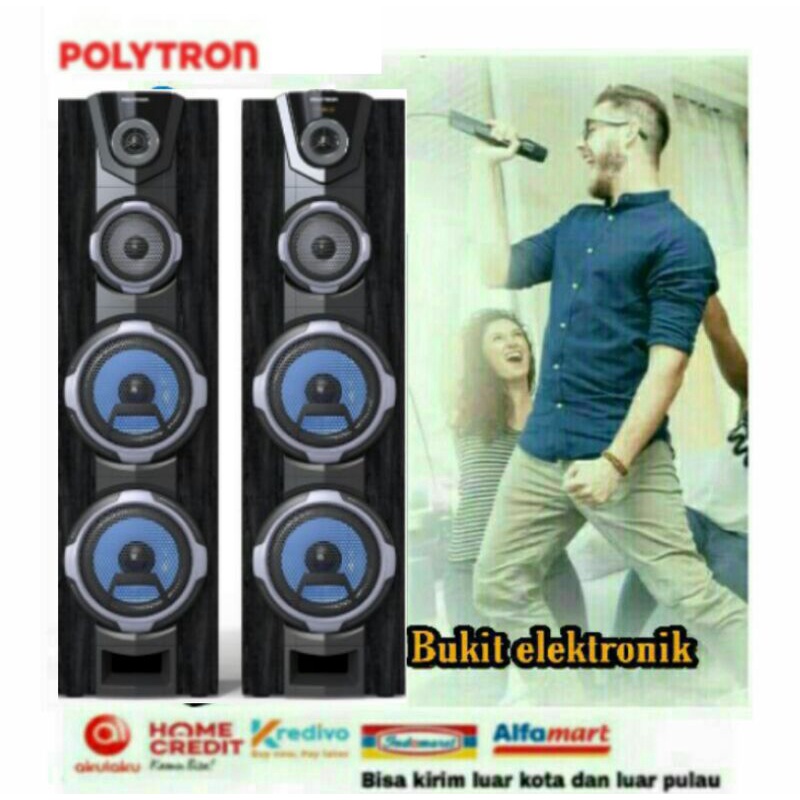 ACTIVE SPEAKER POLYTRON PAS8F22 PAS 8F22 PAS-8F22 BLOUTOOTH.SUB WOOFER XBR