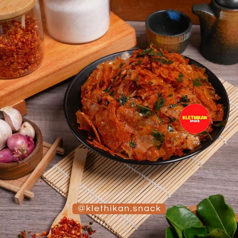 

Ngemilyukk Wonogiri Kripik Kaca Kripca Pedas Daun Jeruk