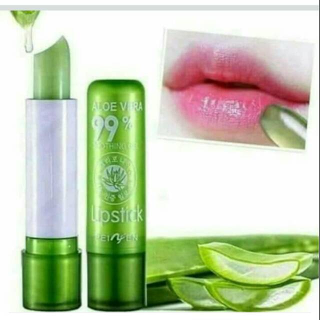 Lipbalm Aloe Vera Tanako 99% Lidah Buaya Pelembab Bibir berkualitas