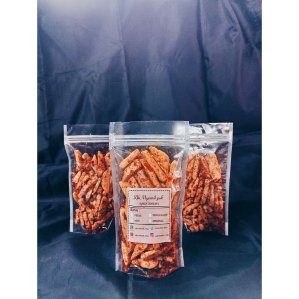 

Basreng Pedas Daun Jeruk