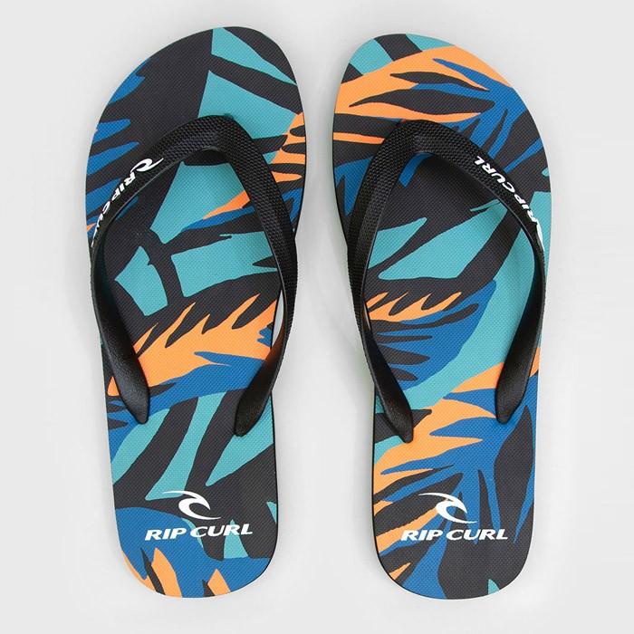 Sandal RipCurl Medina Thongs Rip Curl Black Multi Flip FLops ORIGINAL