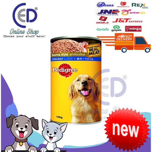 MAKANAN ANJING PEDIGREE CHICKEN 1.15KG