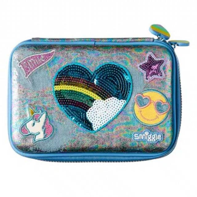 

Smiggle Denim Daze Hardtop Pencil Case - Tempat Pensil Smiggle