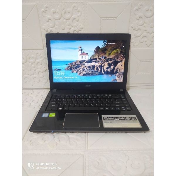 ACER E5-475G Grey i3-6006U RAM 4GB HDD 500GB VGA 940MX-2GB Second