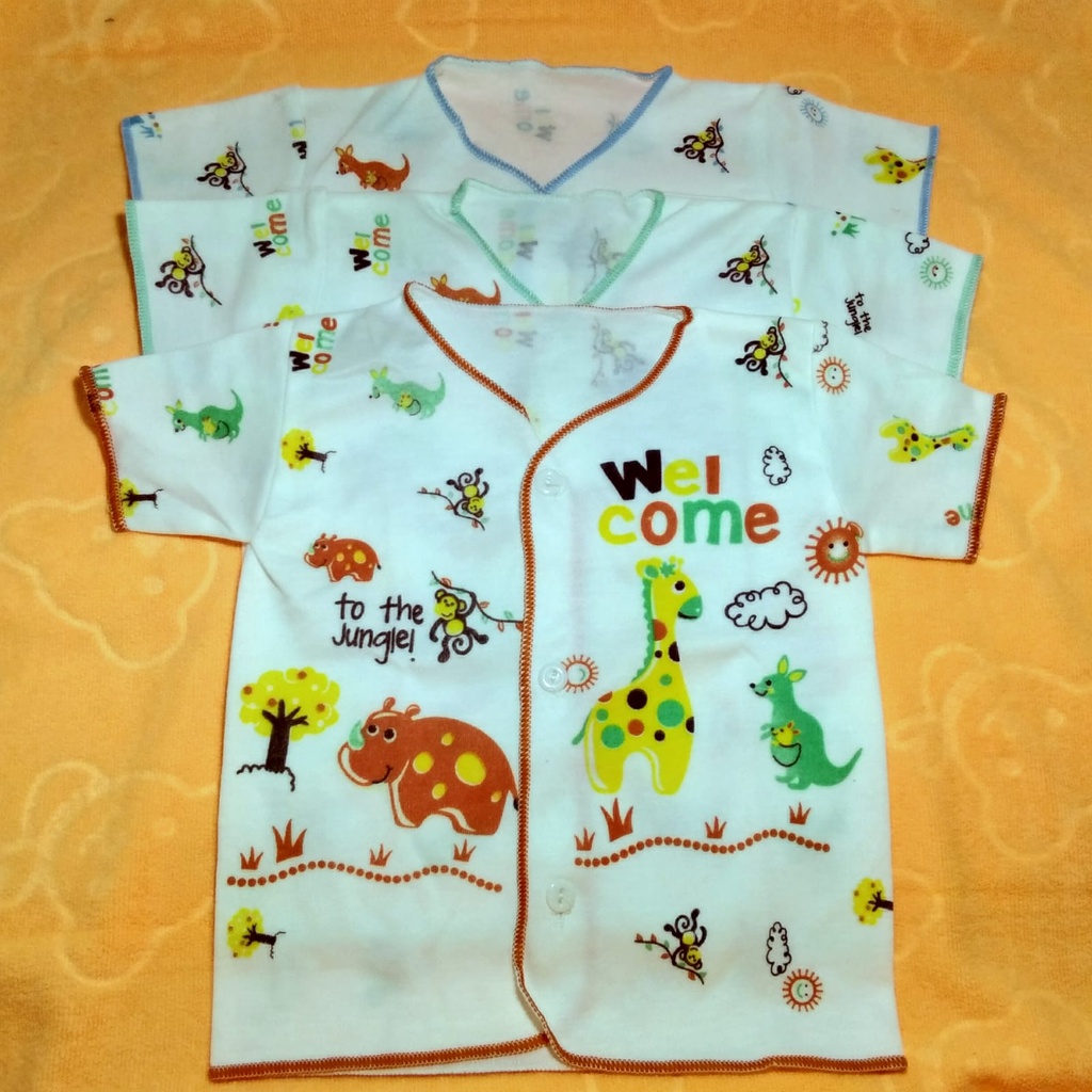 Baju Pendek Bayi Baru Lahir/Atasan Pendek Baby Newborn