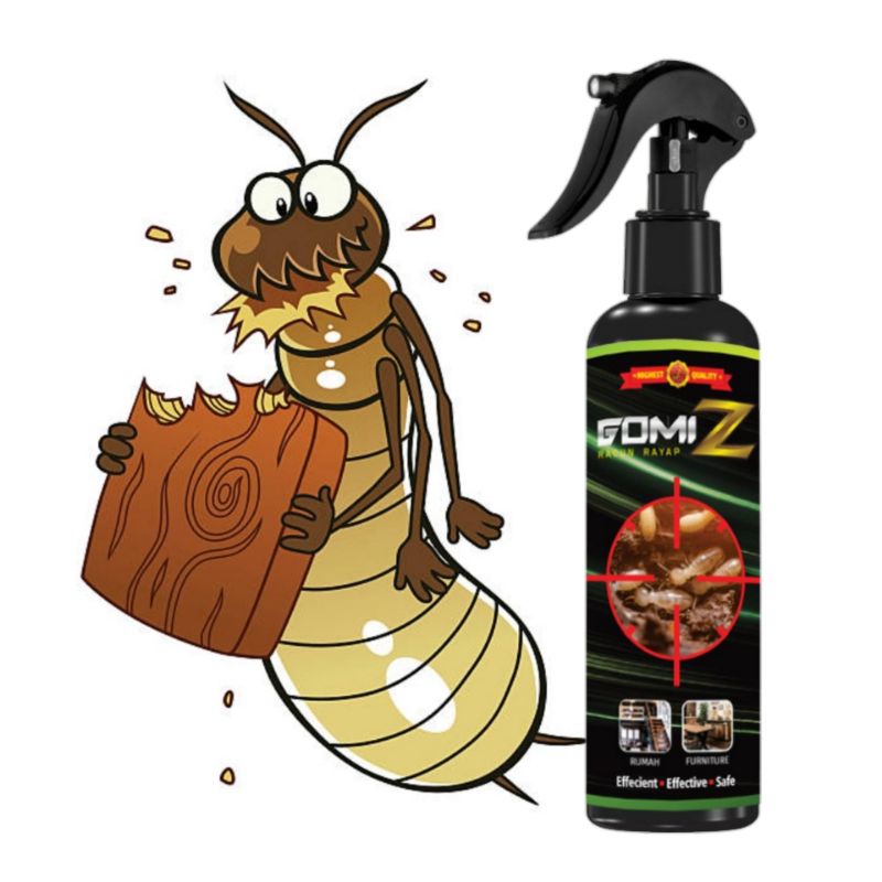 Gomiz Obat Rayap Kayu - Obat Anti Rayap Kayu - Anti Rayap Kayu - Rayap - Anti Rayap Semprot - Pembas
