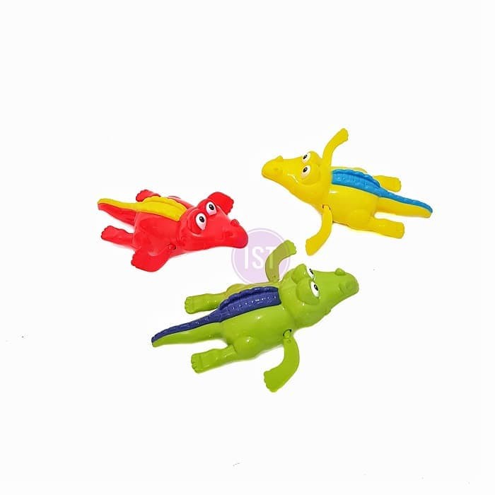 SY - Mainan Lucu Wind Up Swimming Crocodole Buaya Air