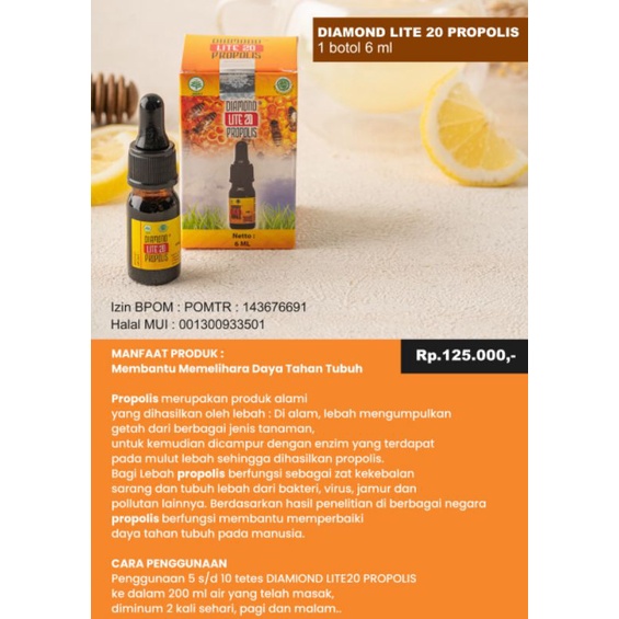 PROPOLIS DIAMOND LITE 20