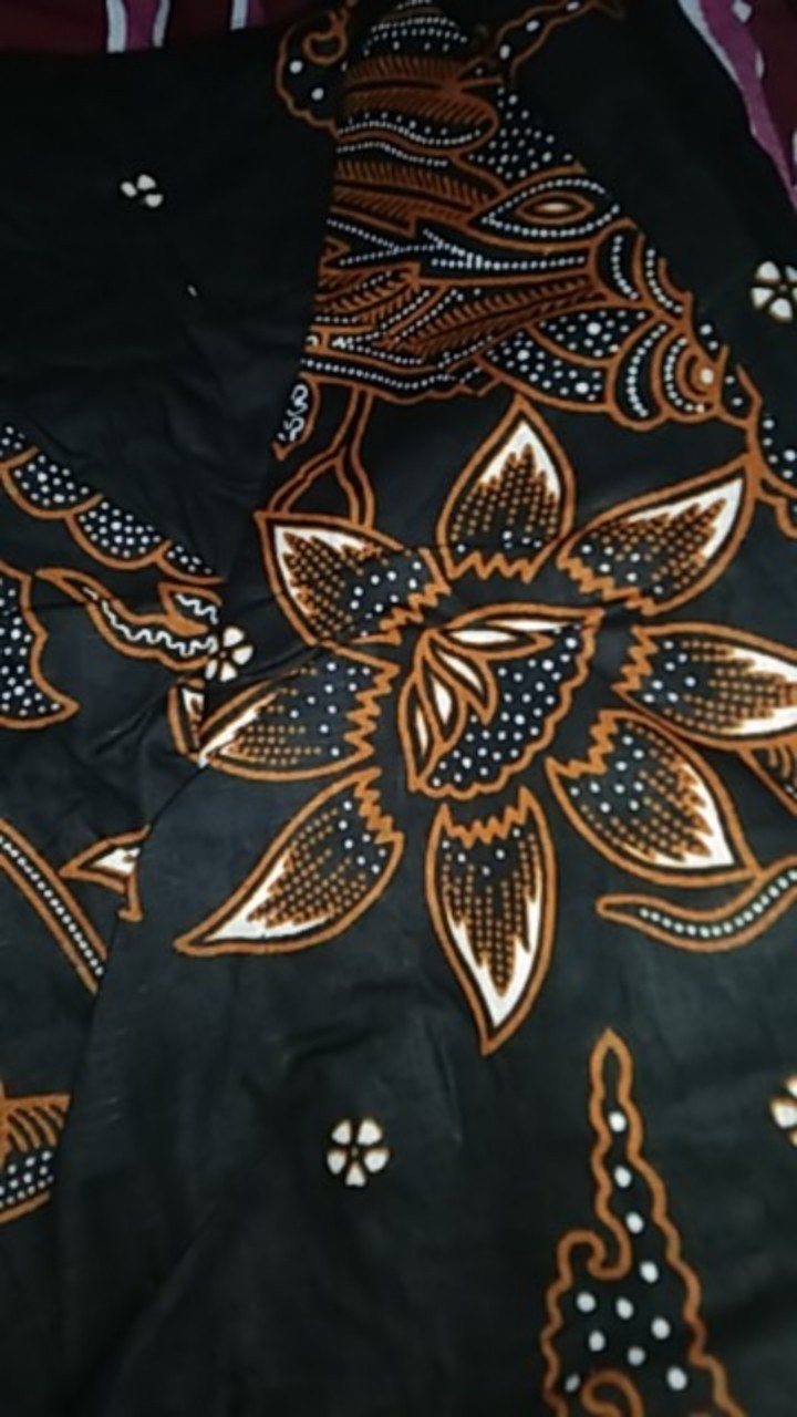 Ms Gamis Batik Sriwedari Maxi Jumbo Bumil/busui Katun Sogan Allsize Ld 104 Dan 120.