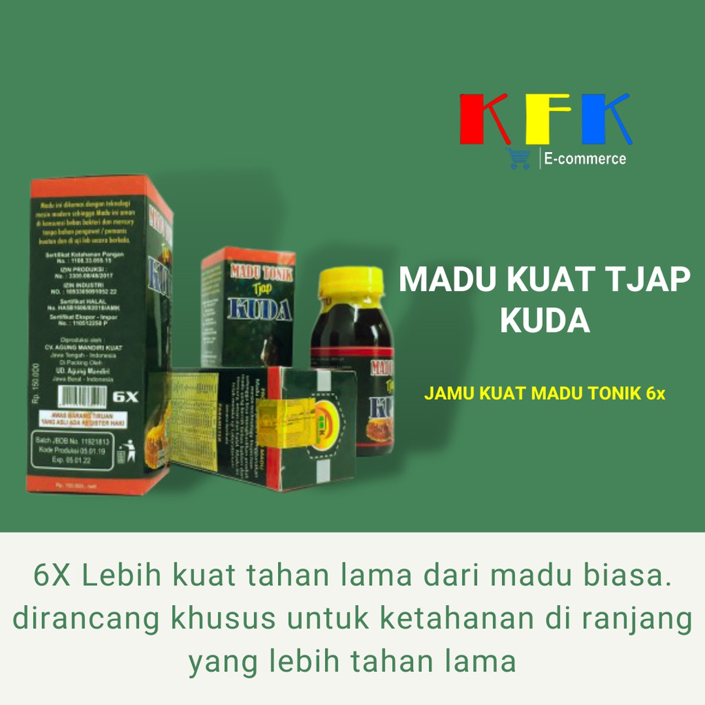 [KFK STRONG] Madu super tonik - madu tonik - madu herbal tonik 6x original
