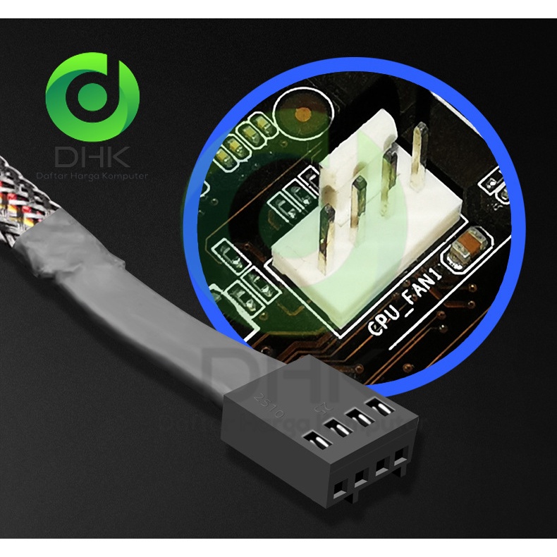 Spliter Fan 5 Port PWM 4Pin Coolmoon