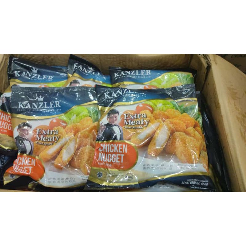 

Kanzler Chicken Nugget 450gr