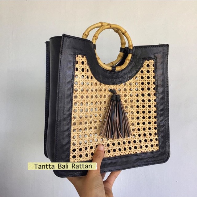 // CROTTAN BAG // tas rotan handmade, tas jinjing, tas tenteng, tas kecil wanita