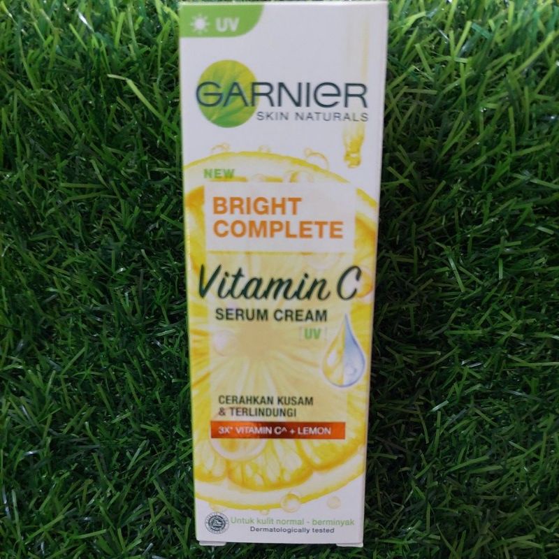 PROMO GARNIER BRIGHT COMPLETE VIT C 20ml / SERUM CREAM UV/GARNIER/PELEMBAB