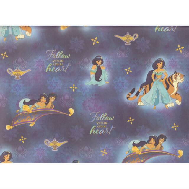 

Kertas Kado Sansan Wawa SW 5358 "disney-princess-jasmine-aladdin