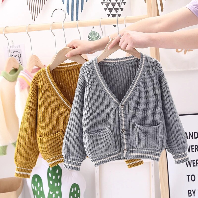 Cardigan Anak Perempuan rajut halus premium MALIQA Kids Cardy