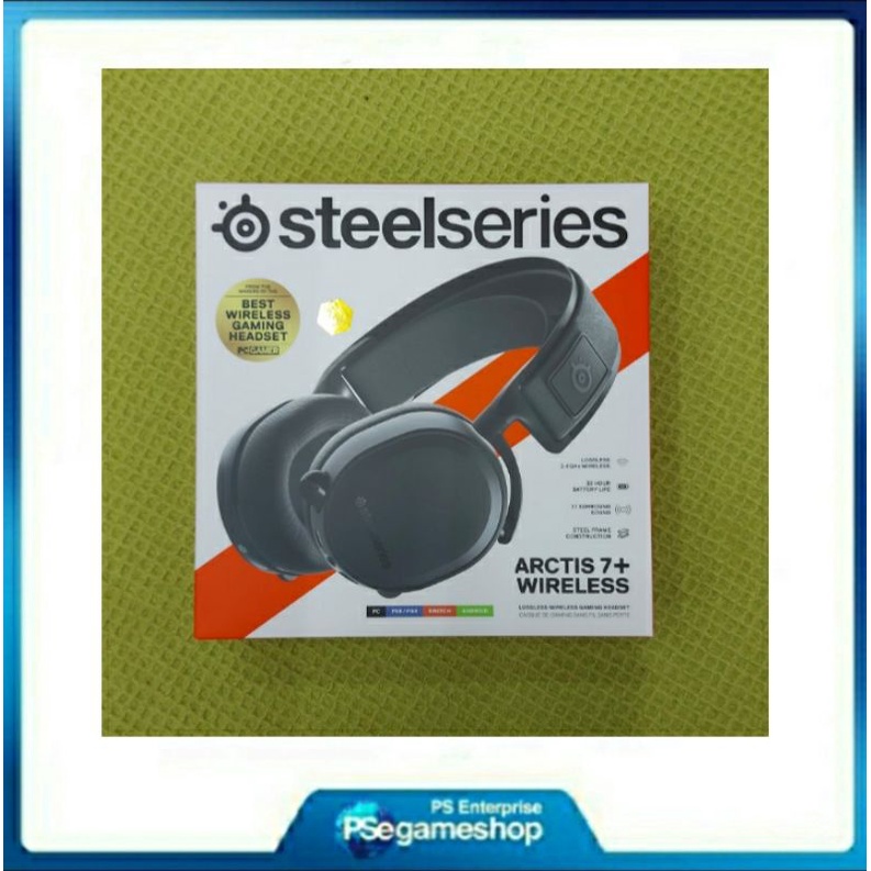 Steelseries Arctis 7+ Wireless with type C dongle, compatible with PS5 and PC