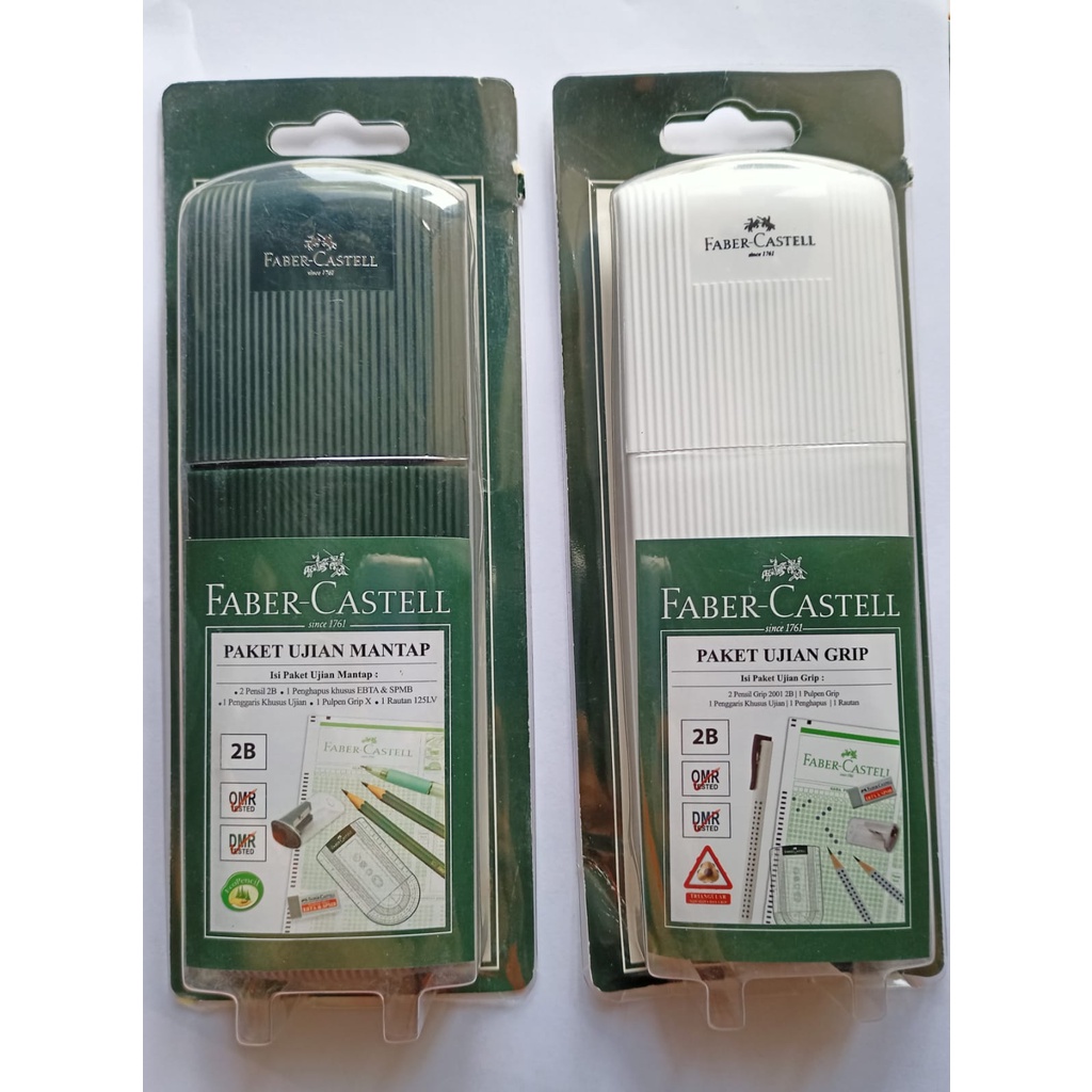 

Kotak Pensil - Paket Ujian Mantap Faber Castell Pensil 2B
