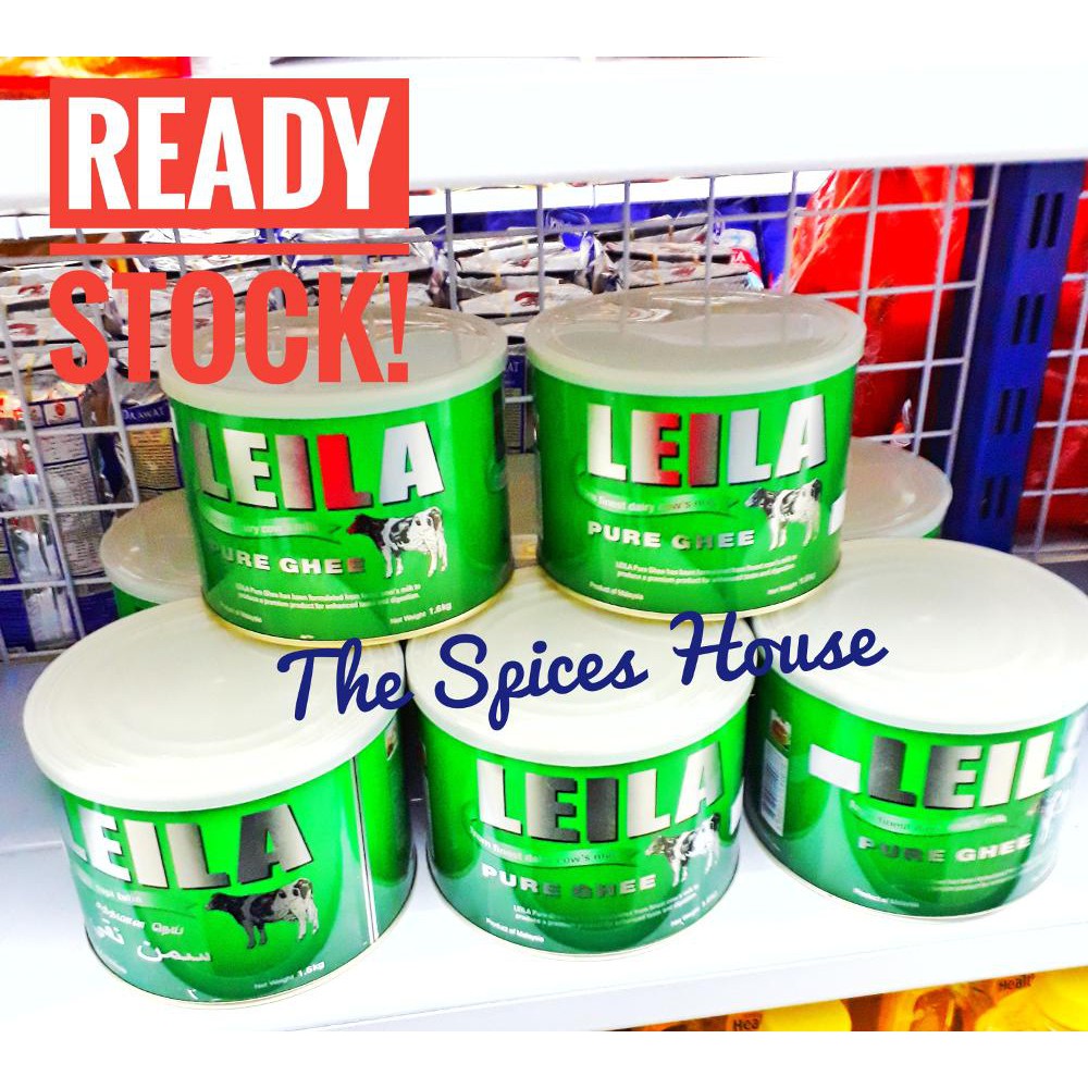 Leila Ghee 1600 Gram | Premium Ghee | Minyak Samin Murni 1.6 KG | Made in Malaysia