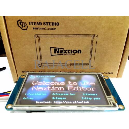 Nextion 3.2" HMI UART LCD TFT + Touchscreen for Arduino Rasbpi