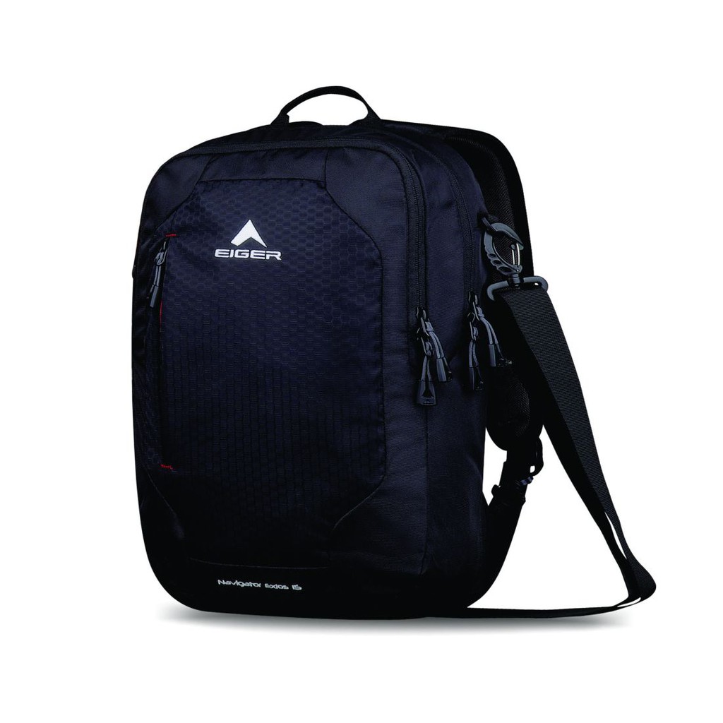 Eiger Tas  Laptop Trilogic Pria  Navigator Light Hitam 