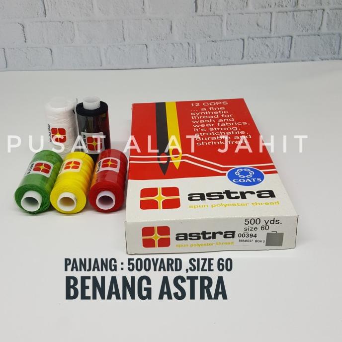 BENANG JAHIT ASTRA BESAR 500 YARD BENANG ASTRA GEDE BENANG JAIT TANGAN