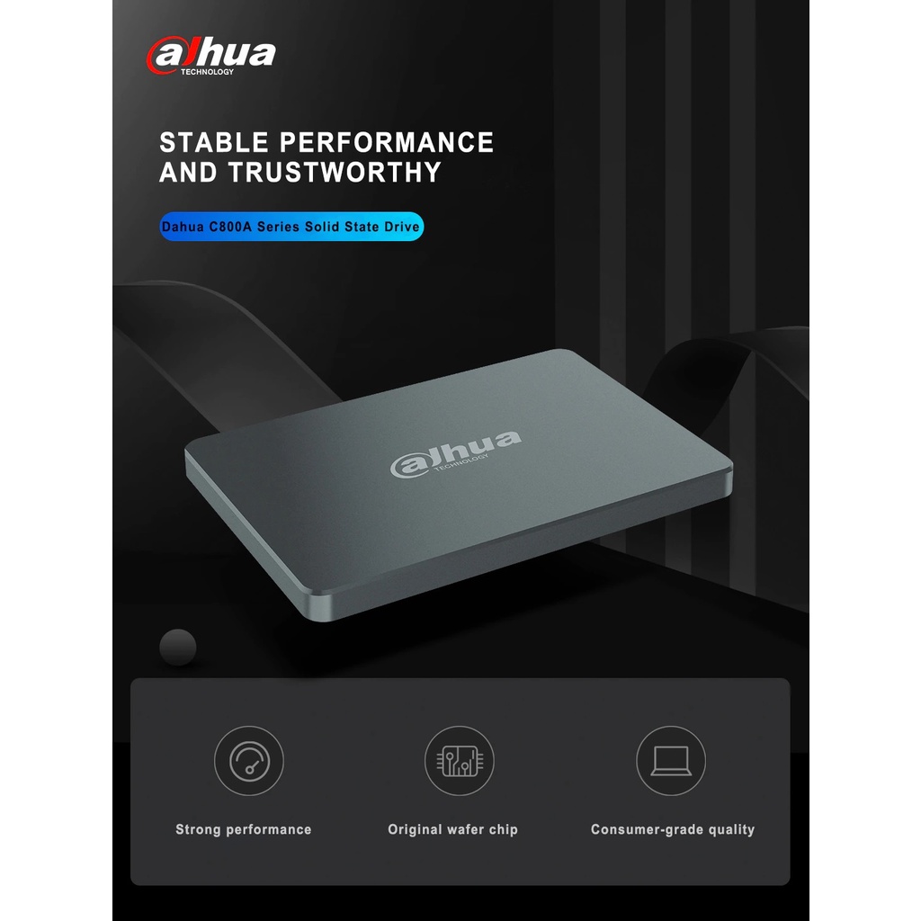 SSD DAHUA 2,5" 256GB SSD 256GB SSD-C800AS256G GARANSI RESMI